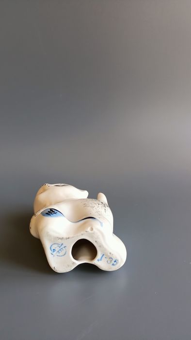 Статуэтка фарфор Котенок с клубком