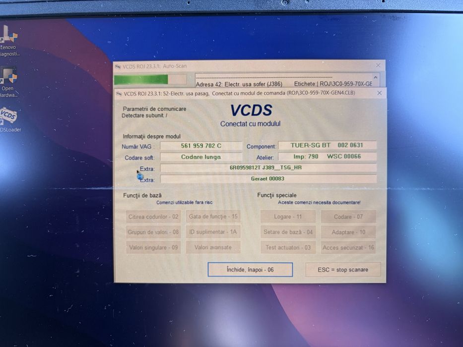 Vand Tester/Diagnoza VAG-COM VCDS Premium + Lenovo ThinkPad L380, de 14 inchi, cu  i3-8130U, 8Gb Ram, SSD 128 gb, baterie noua