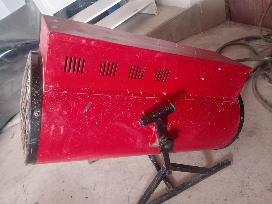 Тепло вентилятор пушка