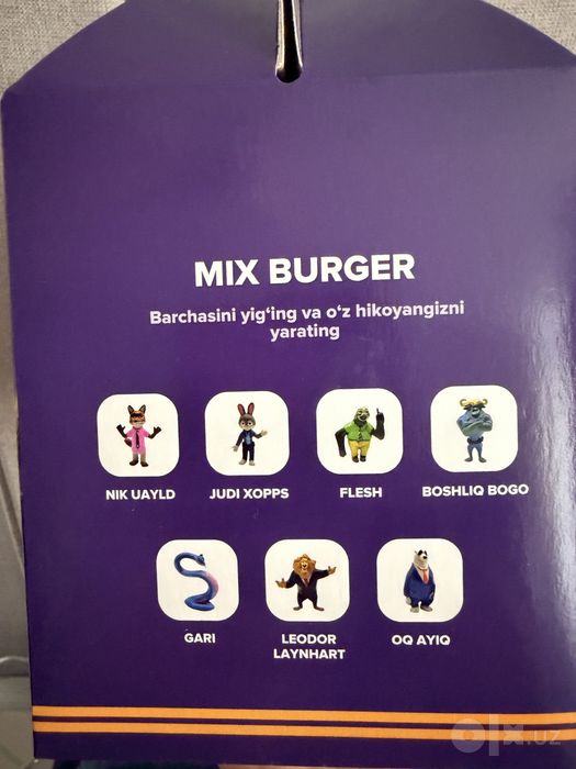 Дружная ферма из makro mix burger макро фигурки игрушки для коллекции