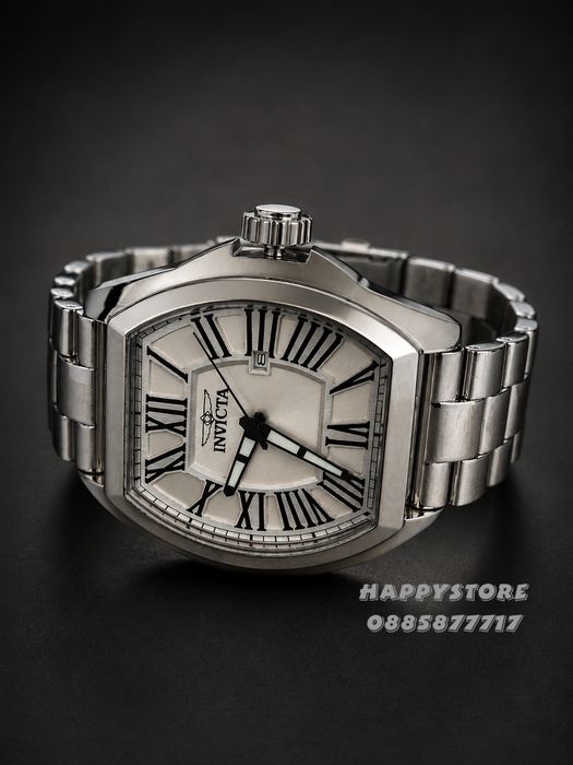 INVICTA Shadow Silver 48 mm, Инвикта нов мъжки часовник