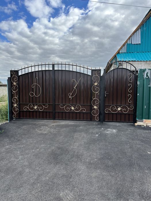 Ворота с встановкой