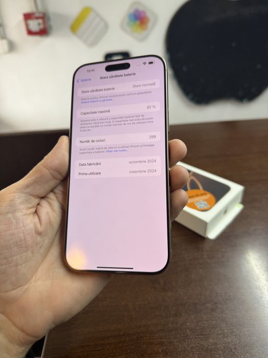 Vand Iphone 16 Pro Max 256Gb Desert