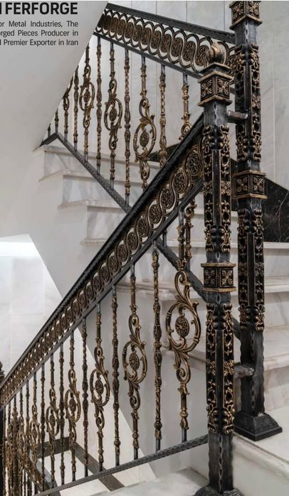 Executăm balustrade din fier forjat.