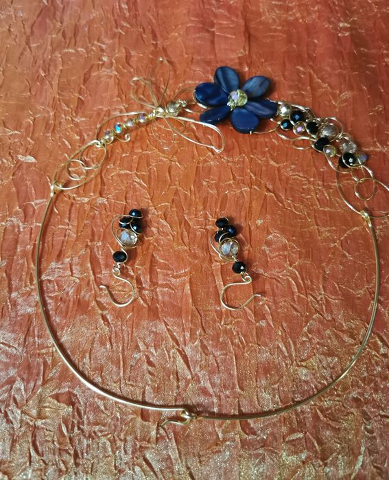 Vand set colier+cercei