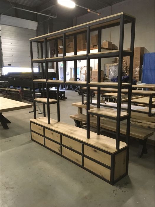 Стеллаж / шкаф / лофт дизайн / stellaj / шкаф / прихожка