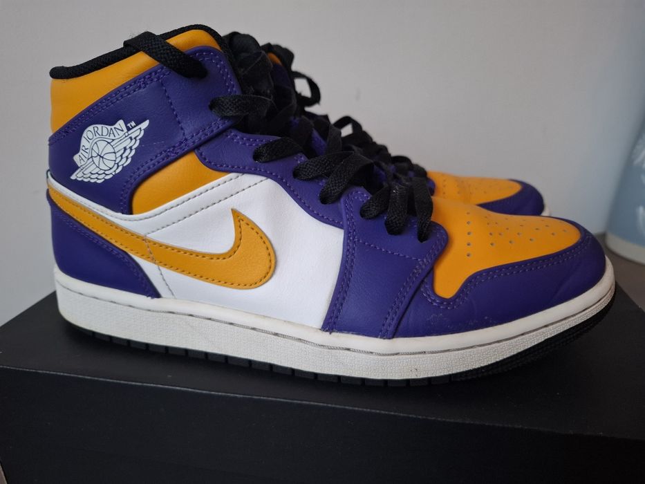 Nike Air Jordan 1 mid, Lakers
