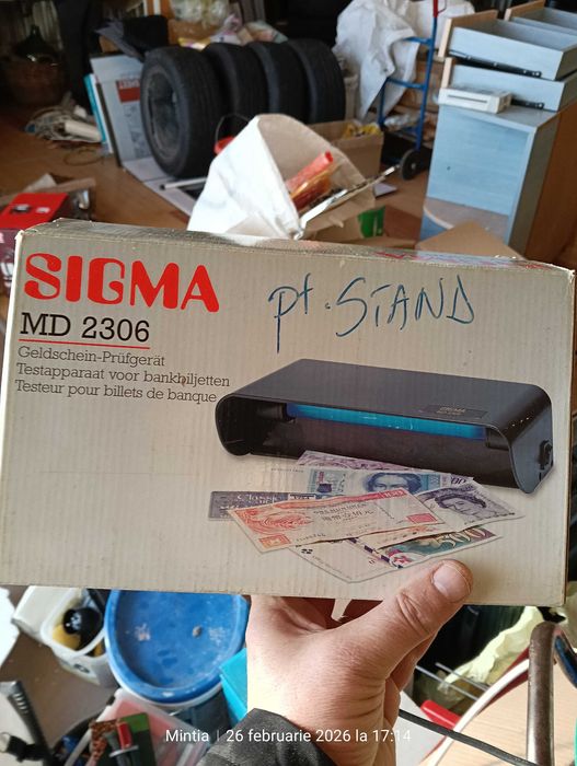 Lampa verificare bani