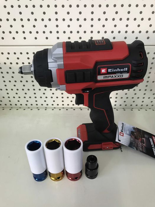 Акумулаторен гайковерт Einhell Power x-change 1/2 400Nm.