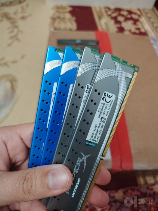 Ddr 1600 4g cl9  две пары  по 8gb