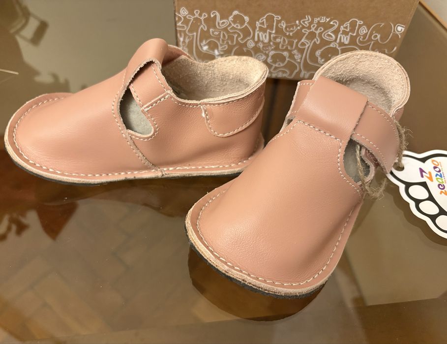 Боси обувки/сандали/пантофки Zeazoo Corelа, бежово-розови, 20 номер