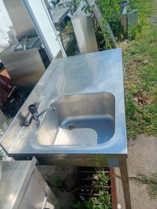 Chiuveta inox gros, masa.inox, alte aparate gatit