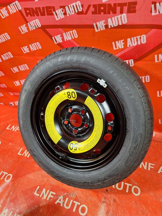 Roata Rezerva 5x100 15'' OE VW Polo Skoda Fabia Scala Rapid Seat Ibiza