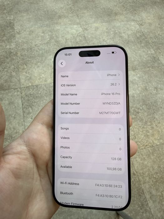 Iphone 16 pro 128 GB