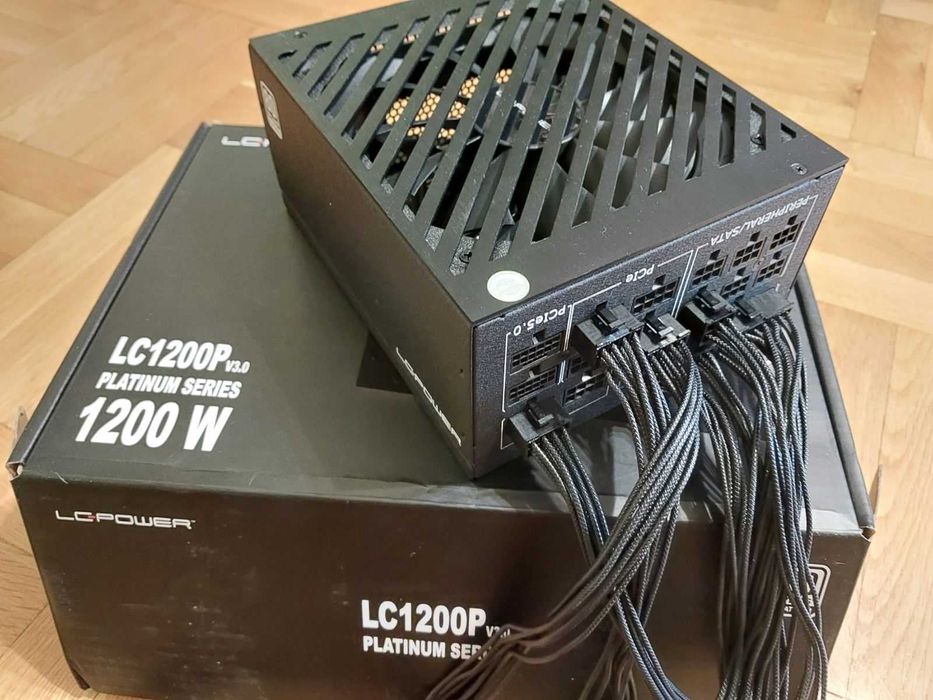 LC Power 1200W 80+Platinum LC1200P V3.0 , Pci-e 5.0 support