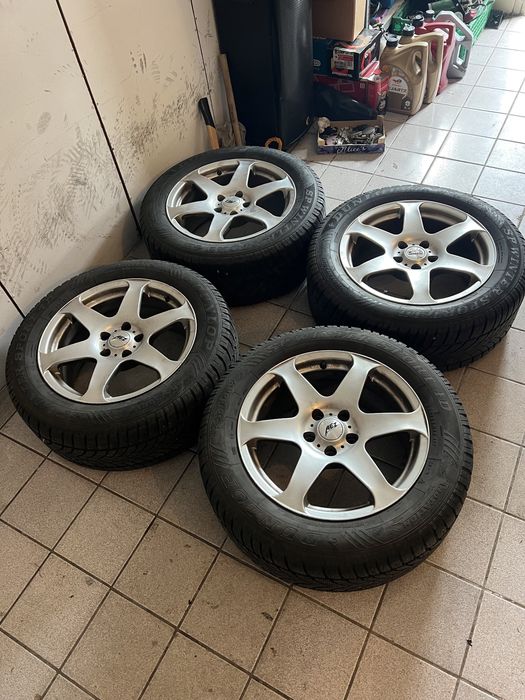 Джанти 17” 5x112 + Зимни гуми Dunlop 235/55/17