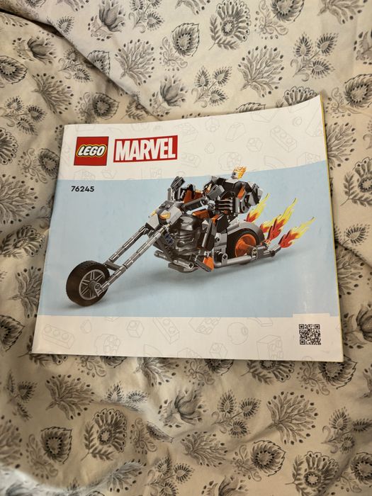 LEGO Marvel - Robot si motocicleta Calaretul fantoma
