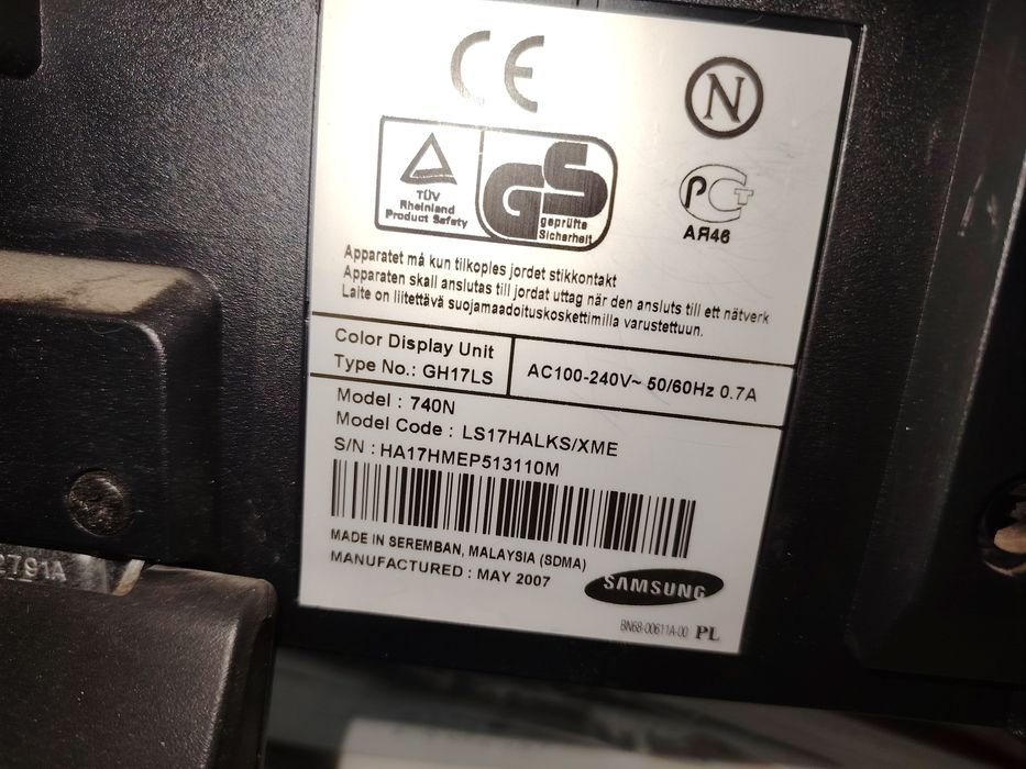 Монитор для компьютера, бу, Самсунг