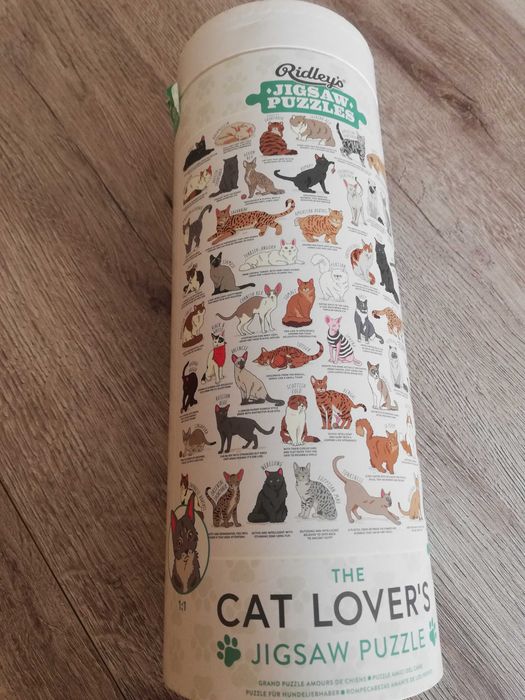 Cat Lover's Puzzle 1000 части - пъзел с породи котки