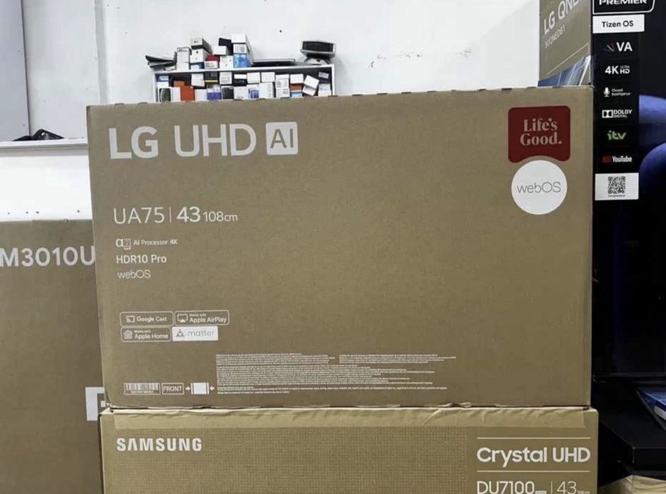 Телевизор LG 43-55 оптовой цена доставка бесплатно