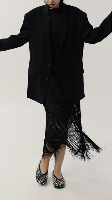 Платье с бахромой