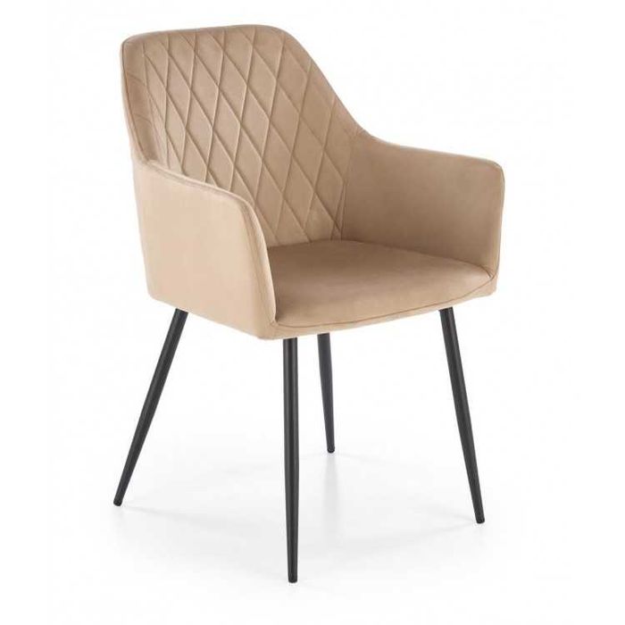 Трапезен стол К558 бежов