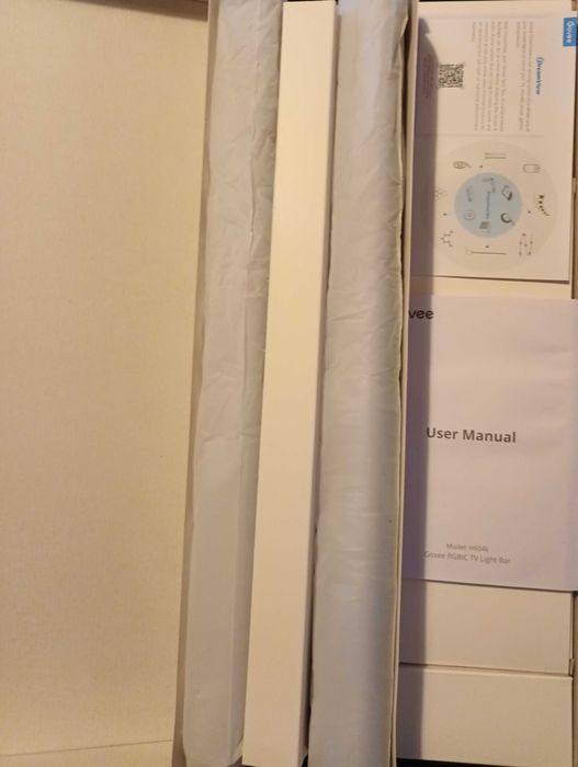 LED светлини Govee TV LIGHT BAR RGBIG  3 опции за поставяне