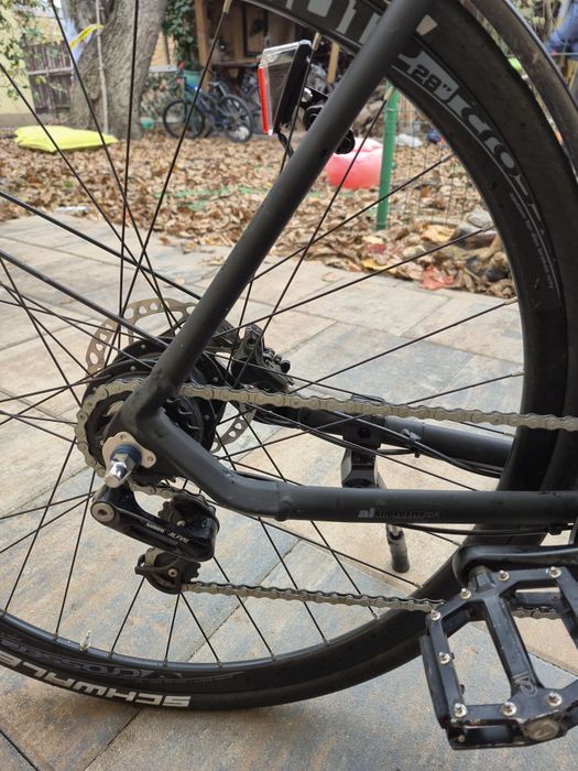 Bicicleta CROSS Traffic Urban 28", negru 58 cm - CRS17114-58
