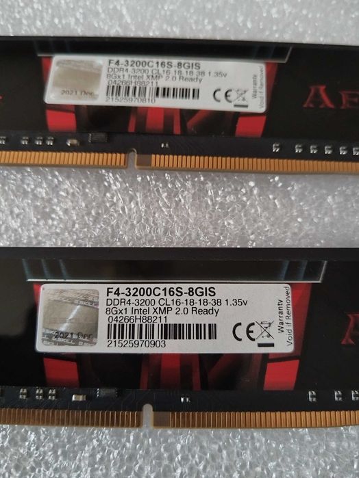 Памет 8GB DDR4 3200 MT/s G.SKILL AEGIS