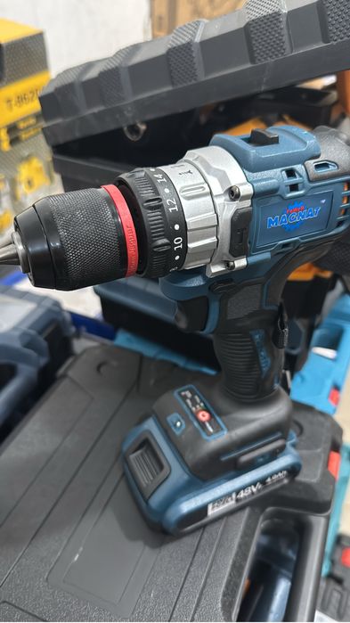 Аккумуляторный шуруповерт-дрель. Ударный шуруповёрт. Новый. Акция!