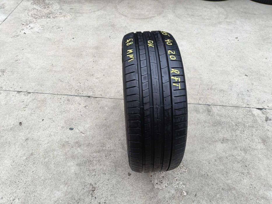 O anvelopa de vara 245 40 20 pirelli p zero pz4 run flat 5,8 mm