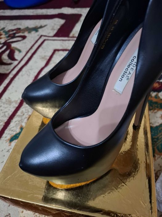 Туфли каблук стиль