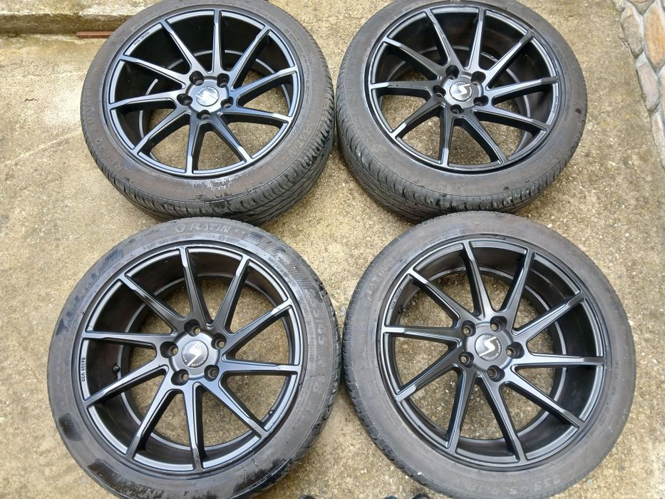 Оригинални Алуминиеви джанти Vossen-CVT -18цола за Mercedes w211-212-w204-vw.passat.Golf-Audi.a3.A4-A6-5×112.Vossen-CVT