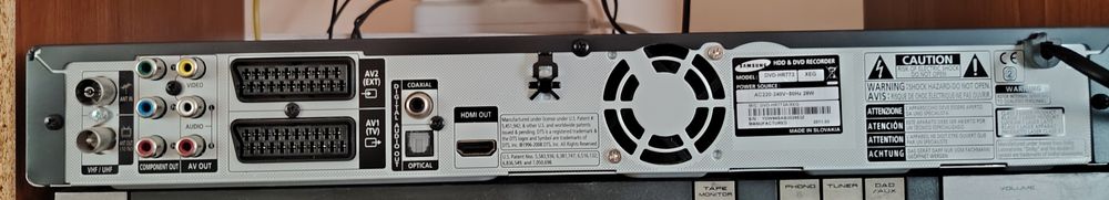 SAMSUNG DVD-HR733 HDD & DVD recorder
