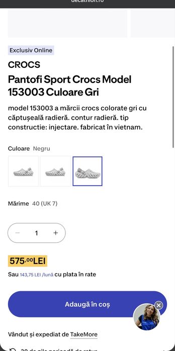 Papuci Crocs 153003