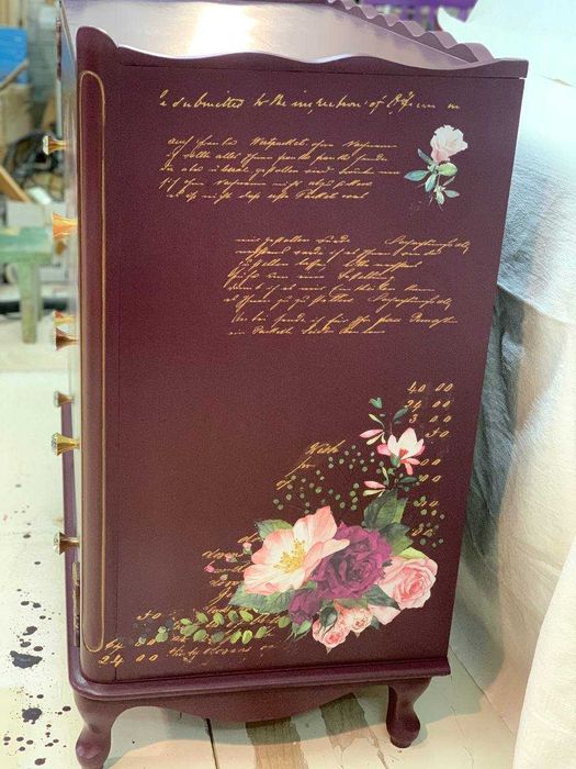 Комод деревянный