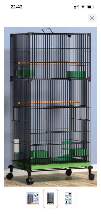 Продам клетку для попугая