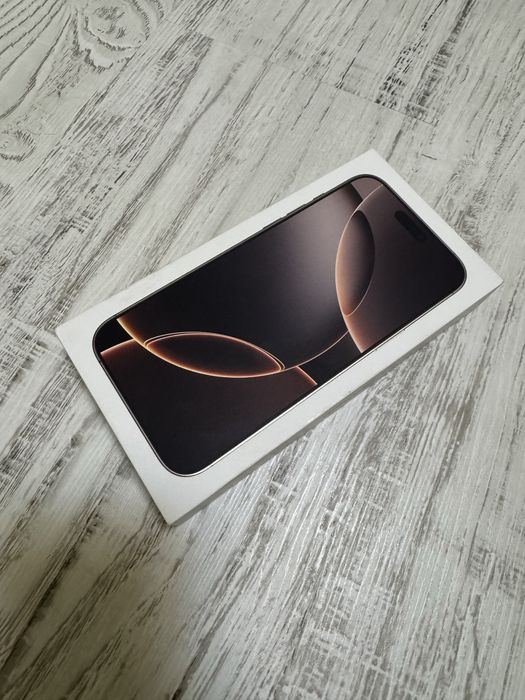 НОВ Iphone 16 Pro Max 256GB Desert 5G 24м. ГАРАНЦИЯ