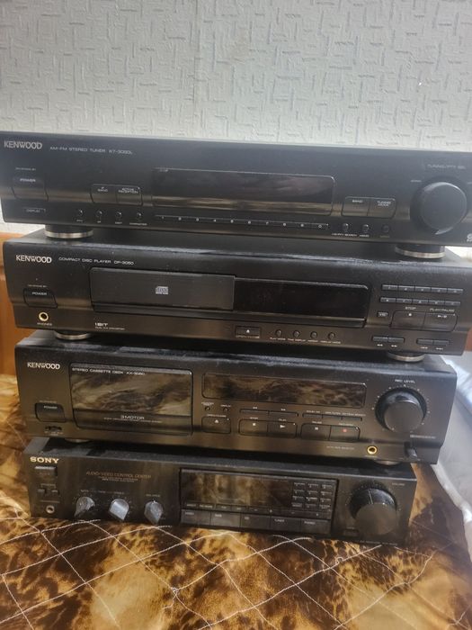Комплект Kenwood + Sony – 4 устройства