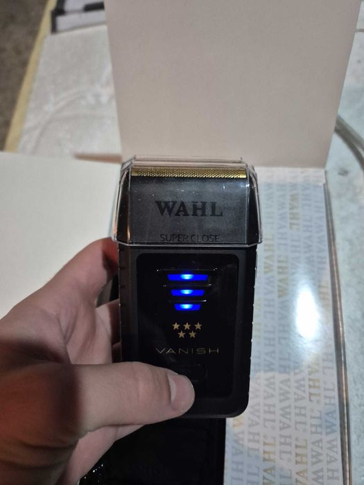 Aparat de Ras Profesional Wahl Vanish Shaver 5 Star - Folii Aur
