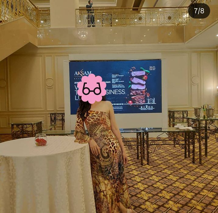 Вечернее платье сшитое на заказ