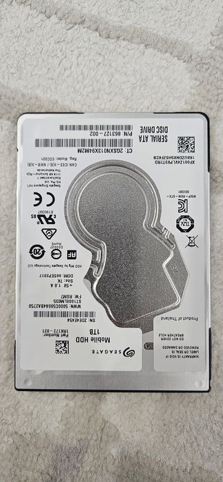 Внутренний жесткий диск (HDD)