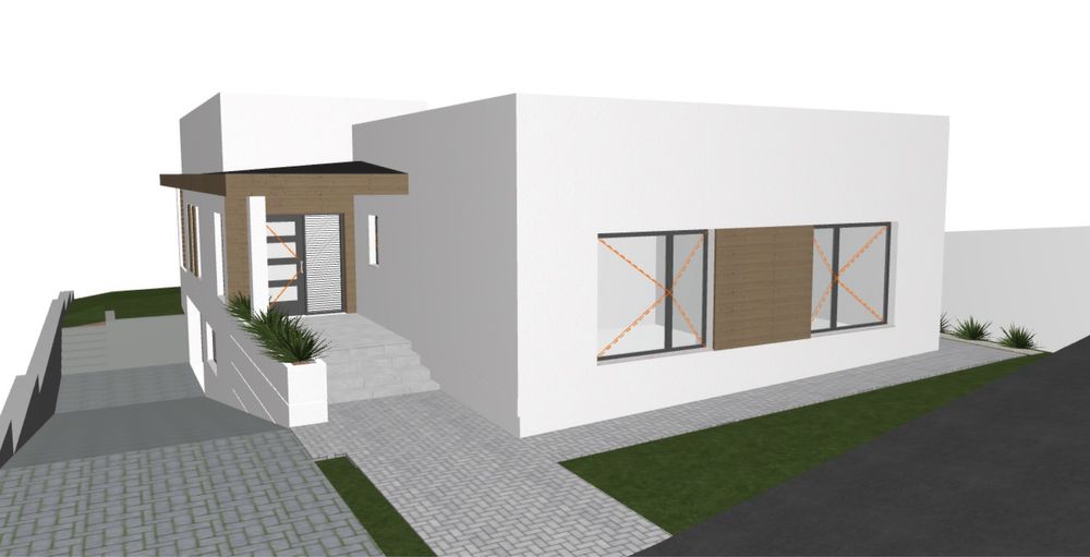 Vand casa individuala stil mediterranean Dezmir