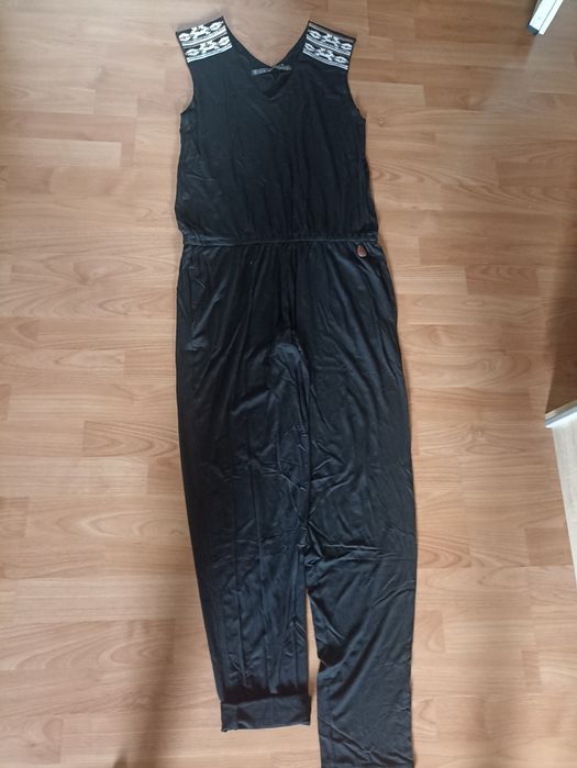 Летен гащеризон, черен, джърси. Нов. Бохо