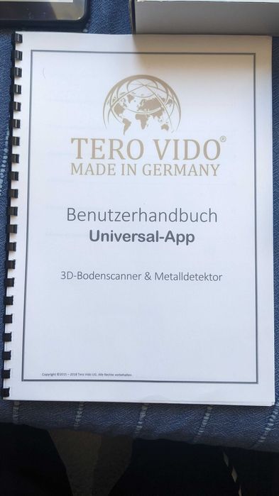 3D георадар Tero Vido System Basic