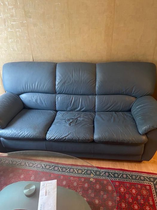 Мека мебел -кожа