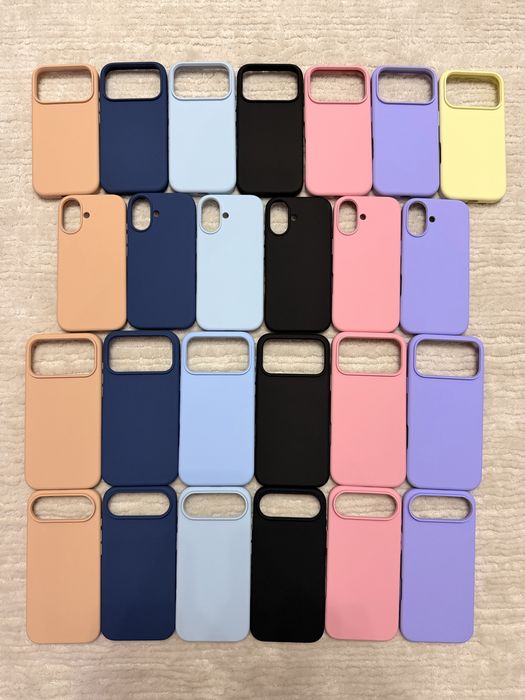 Huse iPhone 17 / 17 Air / 17 Pro / 17 Pro Max – silicon mat