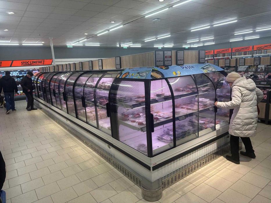 Vitrina refrigerare semiverticala AHT Lisboa EC 210 cm / NOU