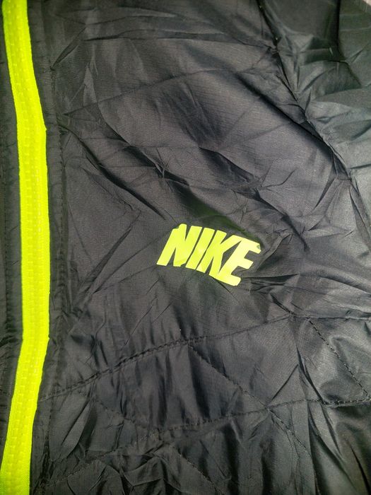 Geaca nike neagru/verde neon