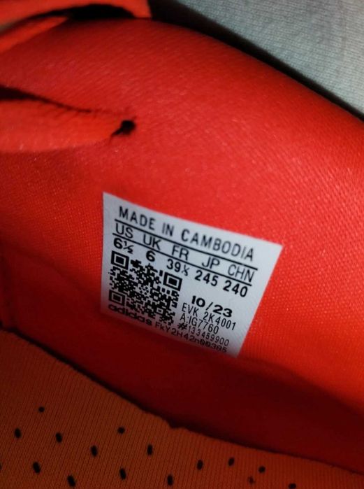 Ghete fotbal conditie buna, purtate de cateva ori